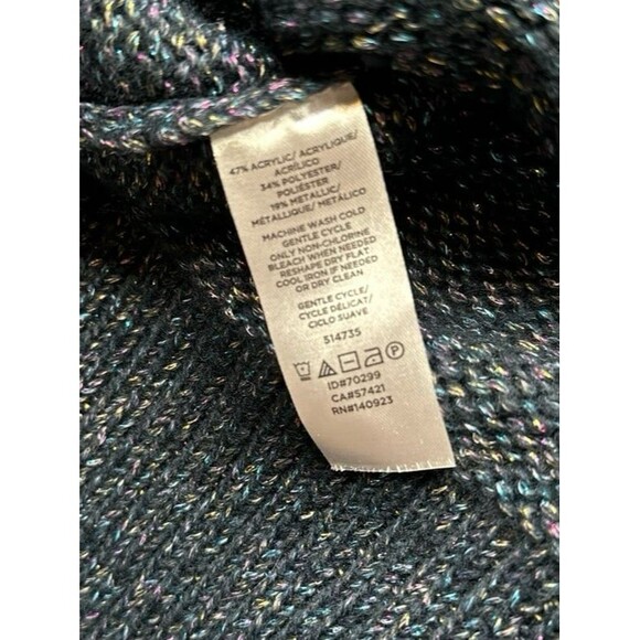 Loft V neck Metallic sweater NWT Sz Small - Picture 8 of 8